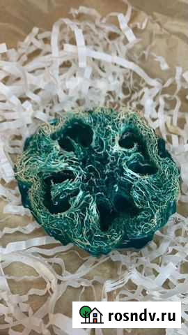 Мыло с люфой ручная работа Лотошино - изображение 1