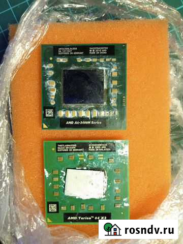 Процессор AMD Turion 64 x2 и AMD A6-3400M series Санкт-Петербург - изображение 1