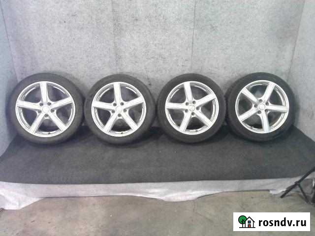 Колеса Manaray EuroSpeed 18 5/114,3 + Yokoh 225/40 Казань - изображение 1