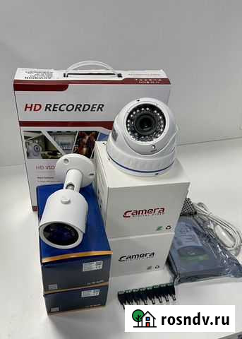 Комплект видеонаблюдения в долг в отсрочку без пер Грозный - изображение 1