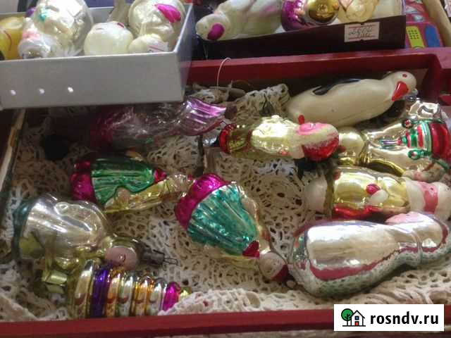 Елочные игрушки СССР старинные Великий Новгород - изображение 1