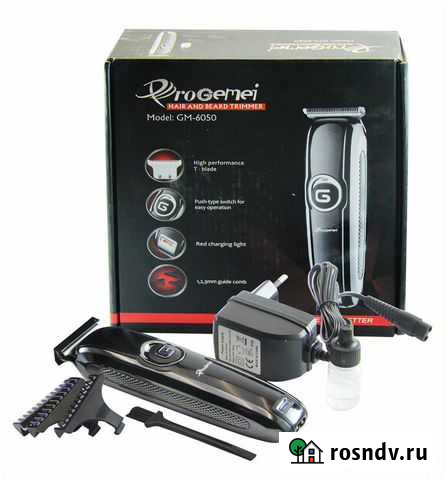 Машинка для стрижки волос Geemy GM-6050 Новосибирск - изображение 1