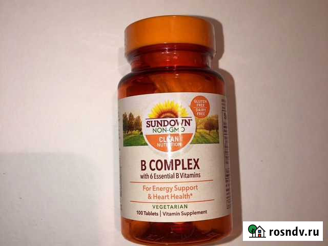 B-комплекс, витамины группы B 100 шт, США Санкт-Петербург - изображение 1