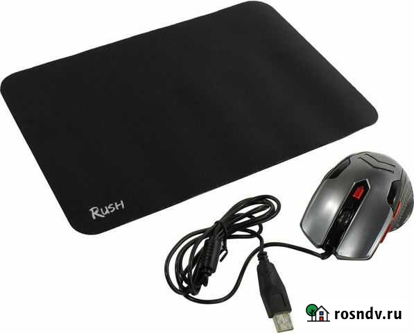 Мышь + коврик SmartBuy Rush Winning SBM-726G-K Оренбург - изображение 1