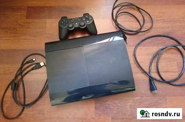 PS3 Superslim Прошита 50 игр Ростов-на-Дону - изображение 1