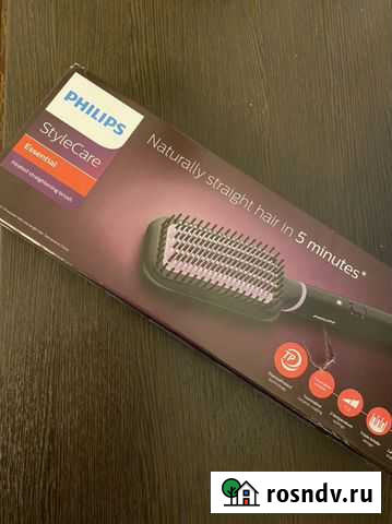 Расческа-выпрямитель Philips BHH880 StyleCare Esse Волгоград - изображение 1