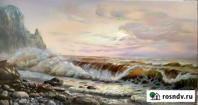 Картины маслом Морской пейзаж Симферополь - изображение 1