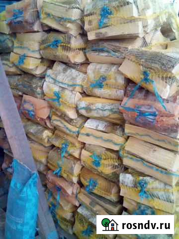 Дрова берёзовые камерной сушки(мешок 40л) Нижний Новгород - изображение 1