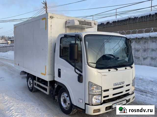 Isuzu NLR85A цельнометаллический, 2012 Москва - изображение 1