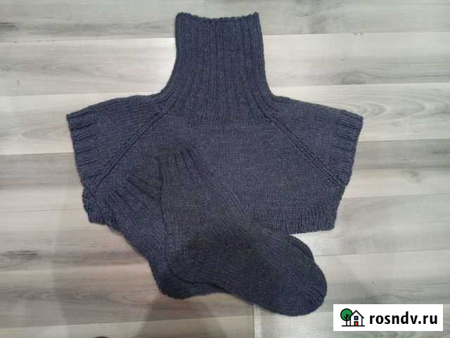 Комплект на рыбалку манишка и носки Средняя Ахтуба - изображение 1