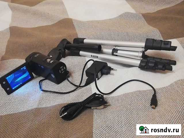 Видеокамера со штативом Казань - изображение 1