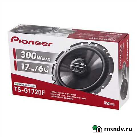 Автомобильные колонки (16-17 см) Pioneer TS-G1720F Петропавловск-Камчатский - изображение 1