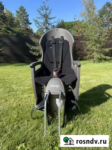 Детское велокресло Hamax Smiley Новосибирск - изображение 1
