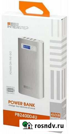 Powerbank interstep 24000 mAh Челябинск - изображение 1
