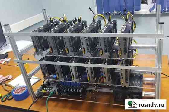 12 шт Gigabyte GTX 1660 Super 6Gb / риг на 385 мх Санкт-Петербург