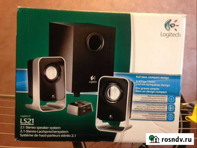 Колонки Logitech LS21 Нижний Новгород - изображение 1