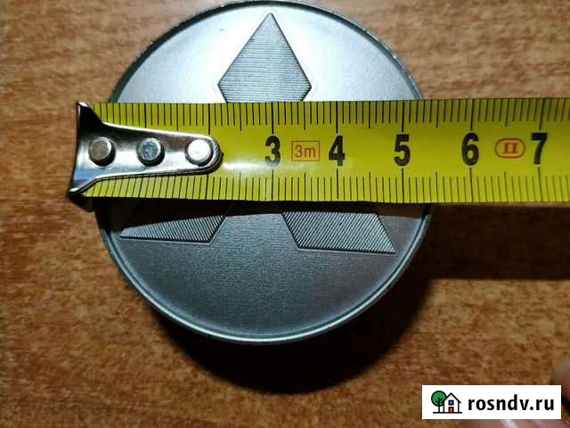 Колпачок для литого диска Mitsubishi серебристый Липецк - изображение 1