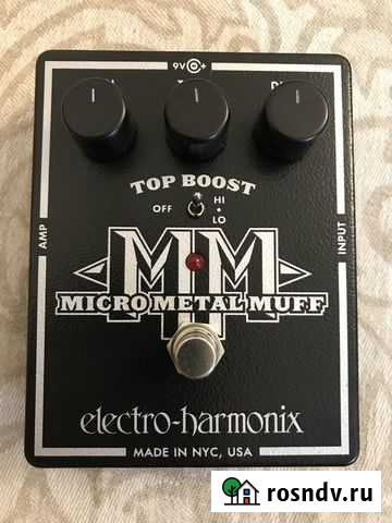 Electro-harmonix micro metal muff Сургут - изображение 1