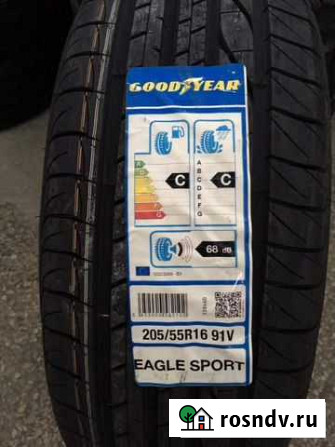 Goodyear Eagle Sport 205/55 R16 91V Ставрополь - изображение 1