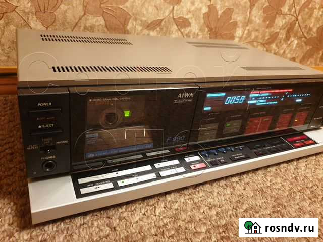 Aiwa F-990 Топовая 3-х головая дека Made in Japan Санкт-Петербург - изображение 1