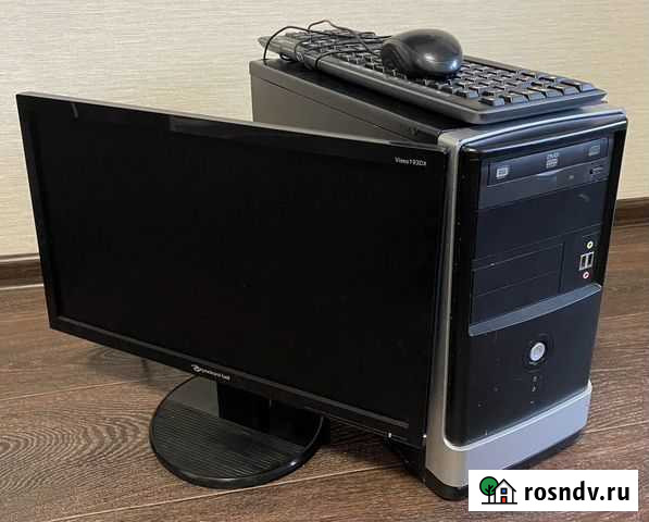 Шустрый пк 4 ядра + ЖК монитор Ярославль - изображение 1