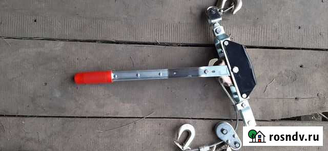 Лебедка ручная рычажная Ульяновск - изображение 1