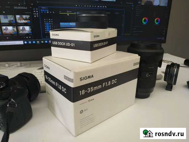Объектив Sigma 18-35mm f/1.8 DC HSM Art (Canon) Сургут - изображение 1