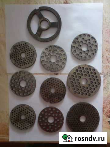 Продаются решетки для промышленной мясорубки Уфа - изображение 1