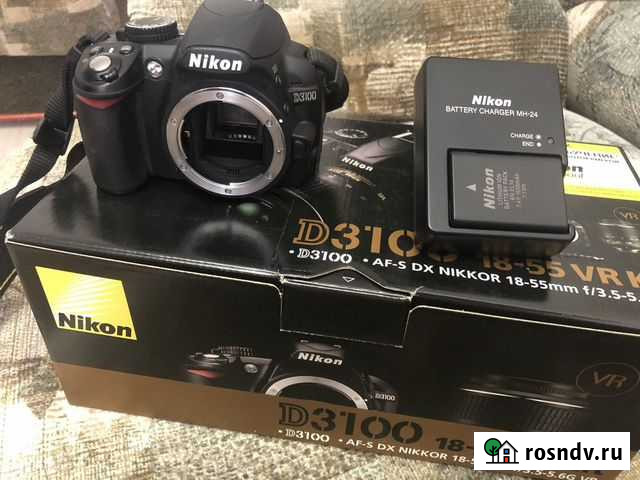 Зеркальный фотоаппарат nikon d 3100 Саранск - изображение 1