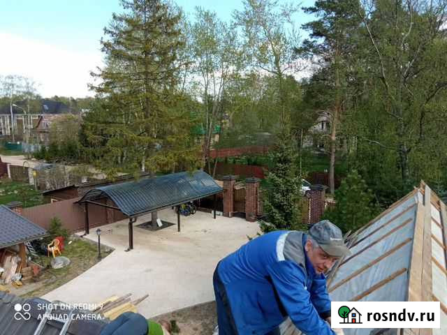 Т.О домов из оцилиндрованных бревен Перенос срубов Санкт-Петербург - изображение 1