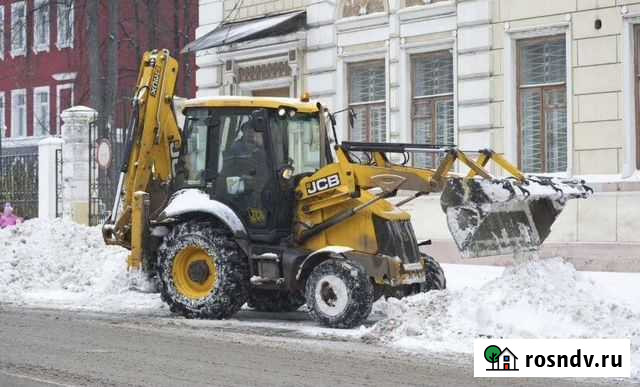 Уборка снега эксковатором Шуя - изображение 1