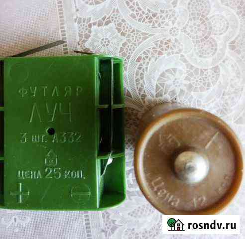 Футляры для батареек. СССР Казань