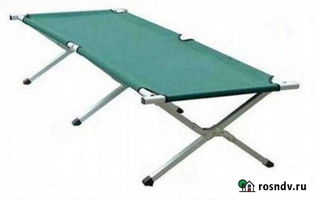 Раскладушка туристическая 190х 64х43 Реутов - изображение 1