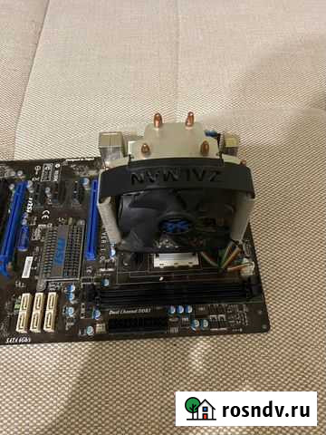 Материнская плата с процессором и башней Нижневартовск - изображение 1