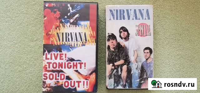 VHS nirvana видеокассета Хабаровск - изображение 1