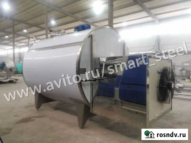 Охладитель молока 1500л горизонтальный закрытый Черкесск - изображение 1