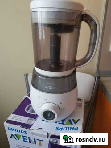 Пароварка блендер philips avent 4 в 1 Хабаровск - изображение 1