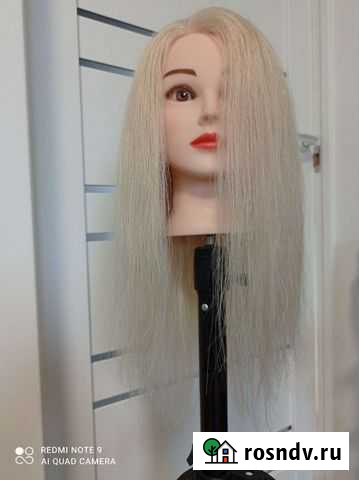 Голова манекен натуральные волосы Краснодар - изображение 1