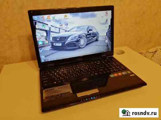 Отличный игровой ноутбук Msi cx620 Самара