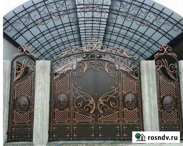 Ворота ковка Шамхал - изображение 1