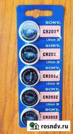 Батарейка Элемент питания sony CR 2032 Красноярск