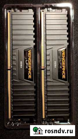 Оперативная память Corsair DDR4 2х8Gb 16Gb 2666mhz Москва - изображение 1