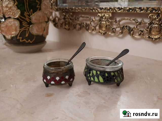 Солонка/Перечница/Горчичница СССР, 4шт Курск - изображение 1