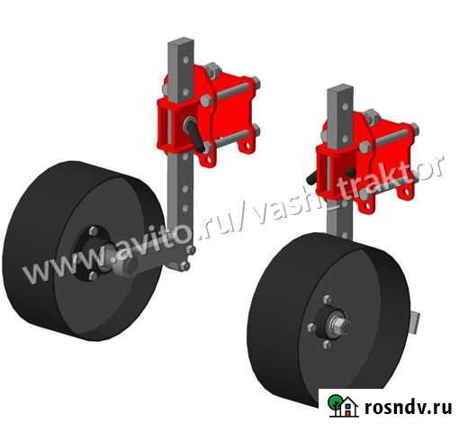 Колеса опорно-регулировочные кор-2 на фрезу Барнаул - изображение 1