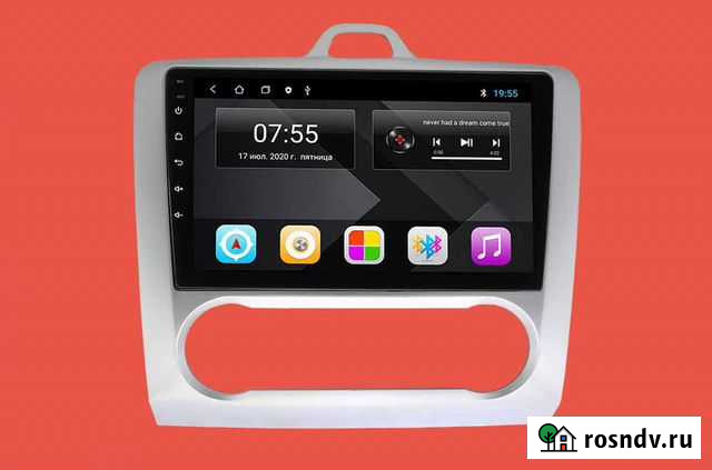 Магнитола Ford Focus 08-11 Android 1+16 климат Новосибирск - изображение 1