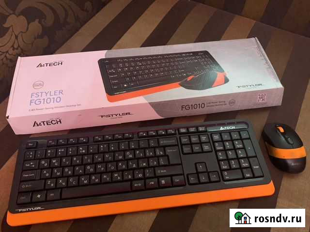 Клавиатура и мышь a4tech Майкоп - изображение 1