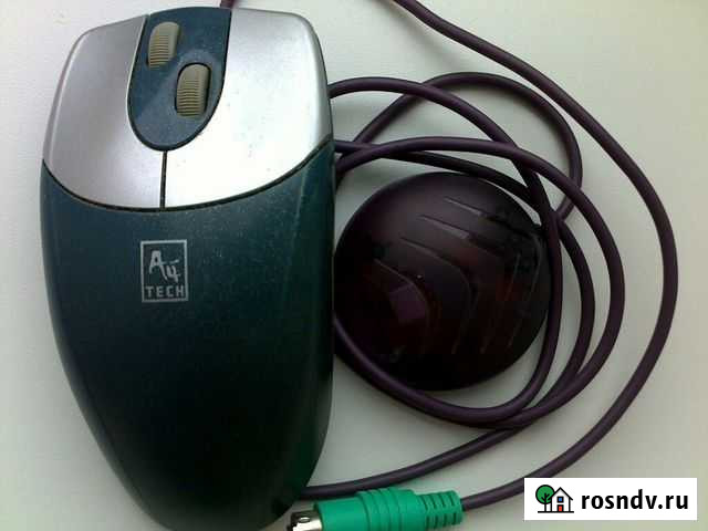 Мышь оптическая A4-Tech 2 ролика Подстепки - изображение 1