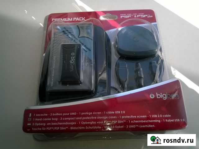 Bigben комплект Premium Pack для Sony PSP/PSP Slim Энгельс - изображение 1