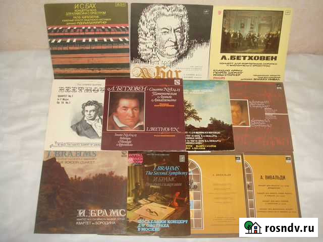 Винил: Бетховен/брамс/вивальди/моцарт/паганини Стерлитамак - изображение 1