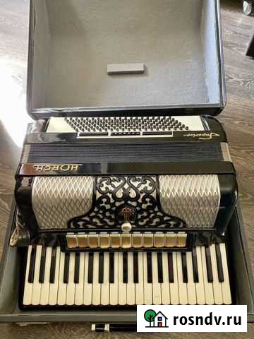 Аккордеон horch superior чёрный Москва - изображение 1